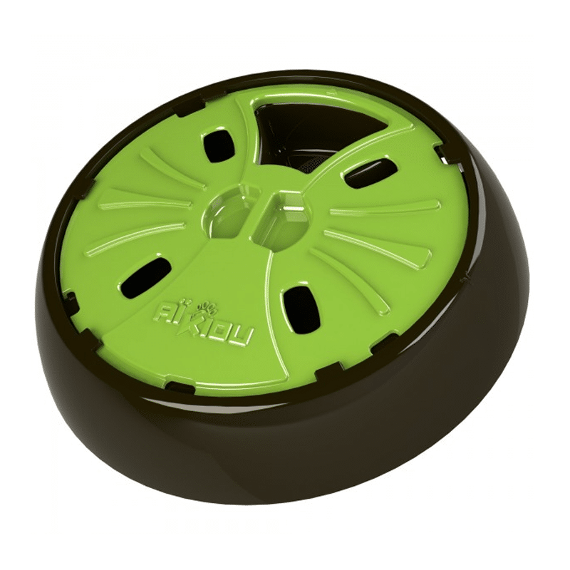 AIKIOU COMEDERO INTERACTIVO VERDE/MARRON