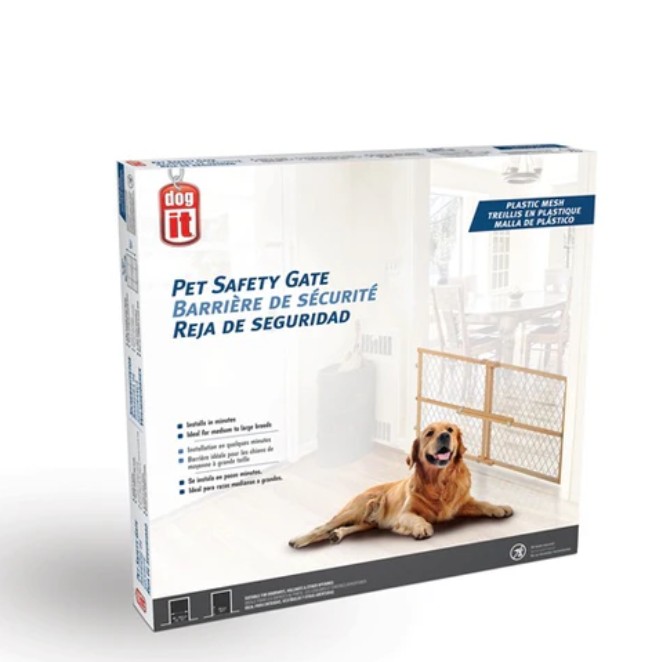 DOGIT BARRERA DE SEGURIDAD MALLA 66-106,5X58,5CM