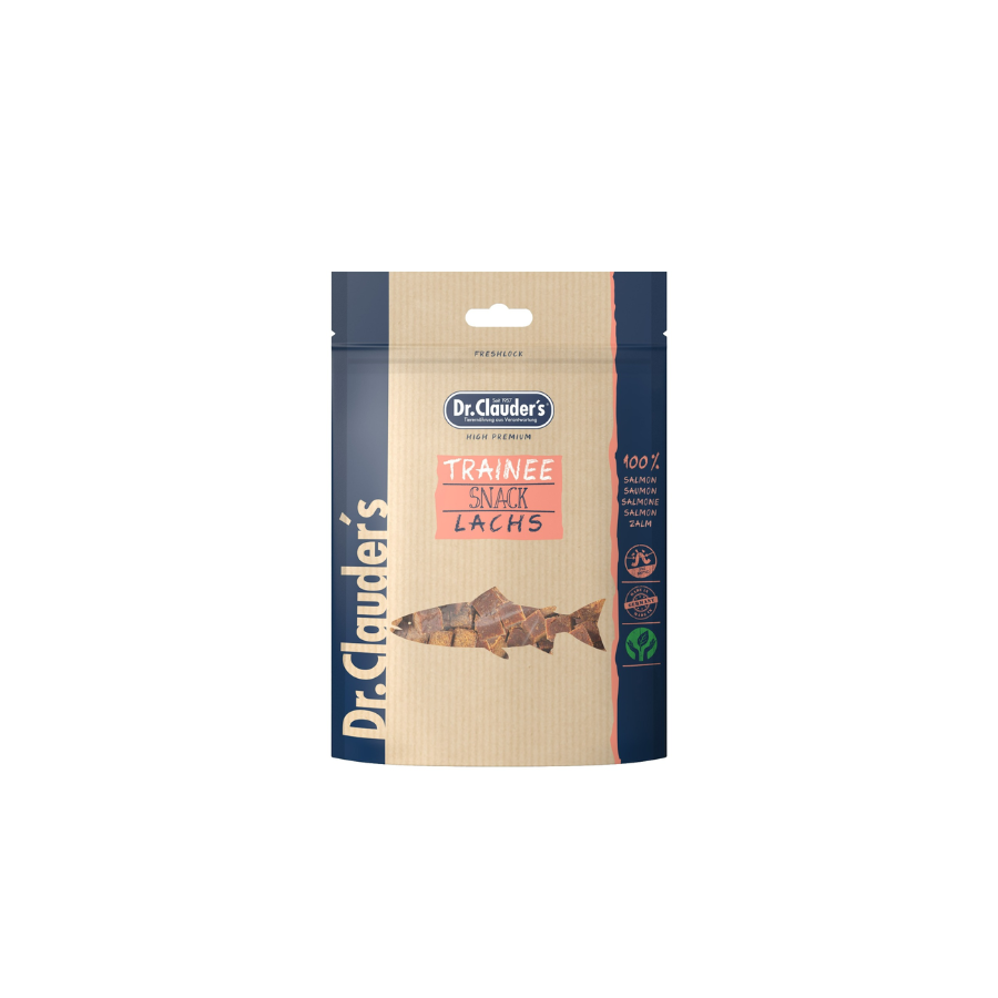 DR CLAUDERS TRAINEE SNACK SALMON 80GR